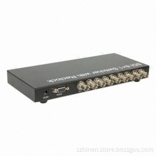 SDI 8x1 Switcher with Reclock Function